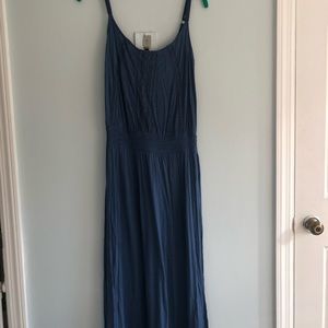 Blue Old Navy Maxi Dress M Medium